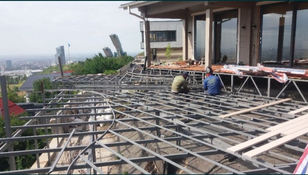 Террасная доска монтаж