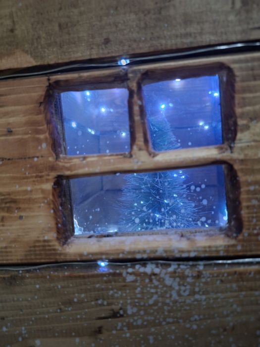 Декоративный домик из натурального дерева | Ручная работа