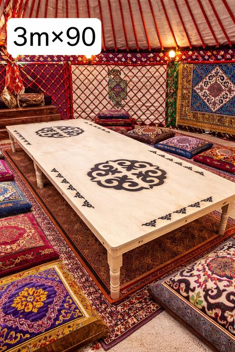 Жер стол низкий стол жиналмалы