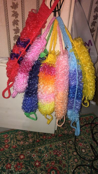 Вяжу на заказ мочалки