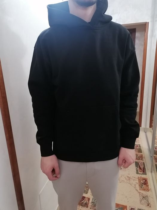 Hanorac hoodie Db negru, nou cu eticheta, , se potrivește la L-XL, bum