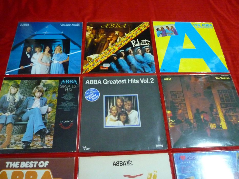 colectie  albume  discuri  de  vinil