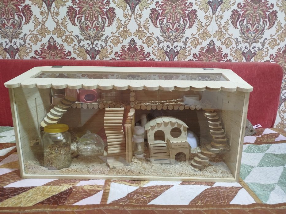 Бокс, домик для хомяков.