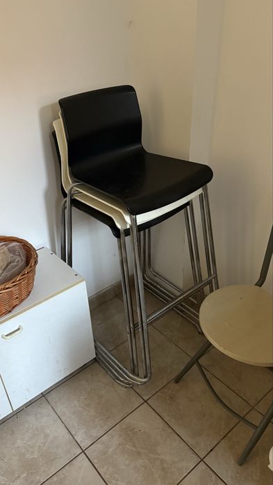 Scaun bar ikea Glenn / 4 scaune mobilier gradina