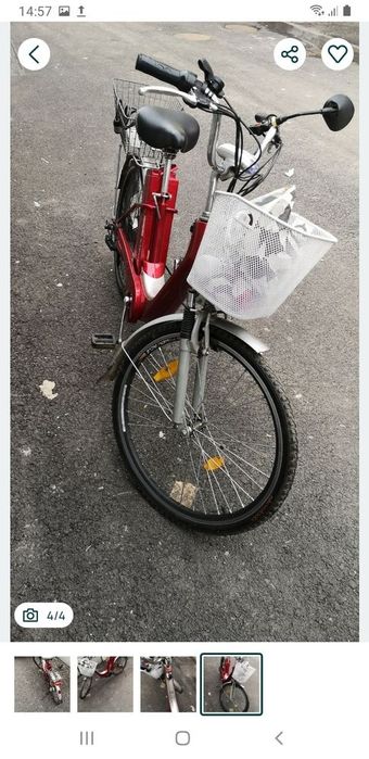 Vând bicicleta electrica