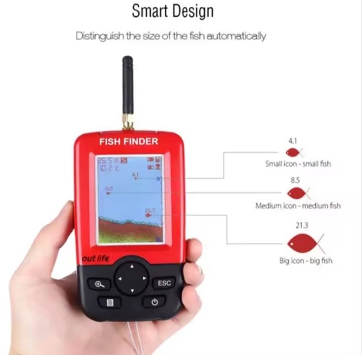 Fish finder Сонар за риболов Безжичен сонар Сонар за риба