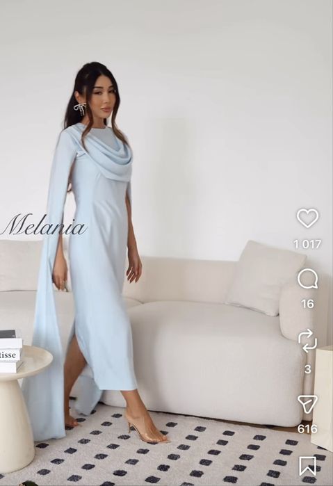 malli вечернее платье