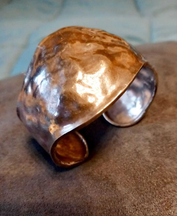 Гривна ковано сребро, ръчна изработка обеци сребро 925 оникс гранат