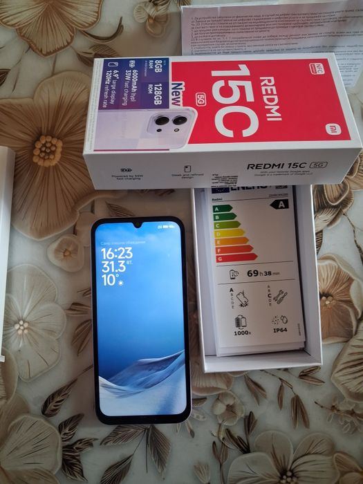 Нов телефон - REDMI 15C, 5G
