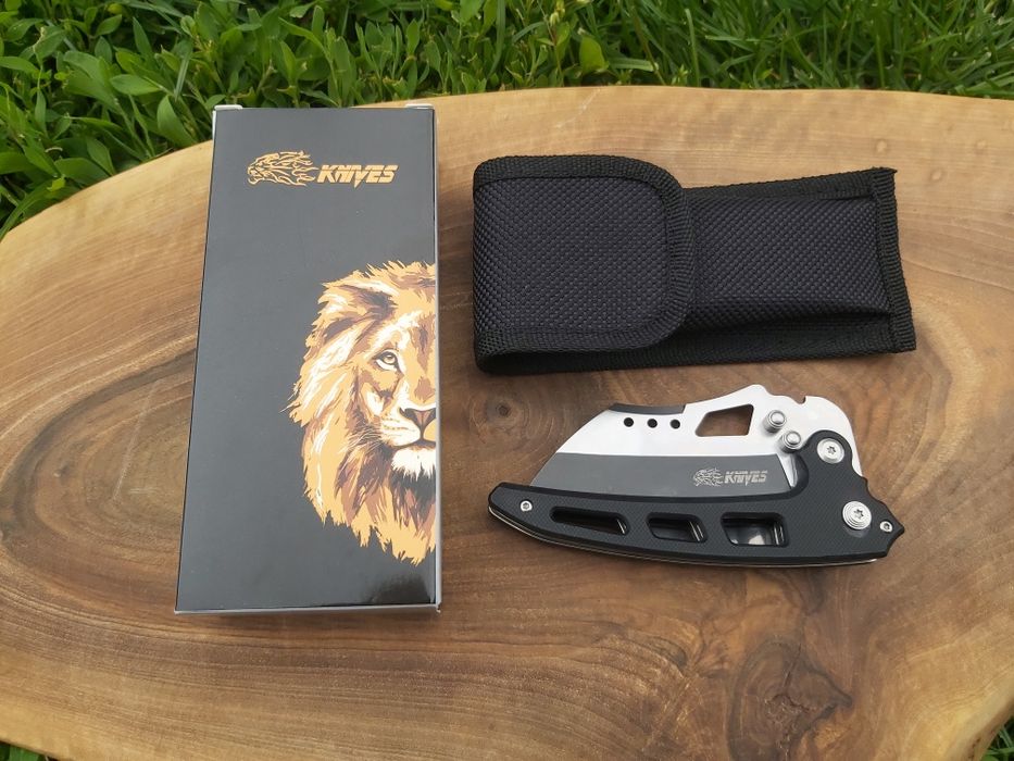 Сгъваем нож LION KNIVES с текстилен калъф