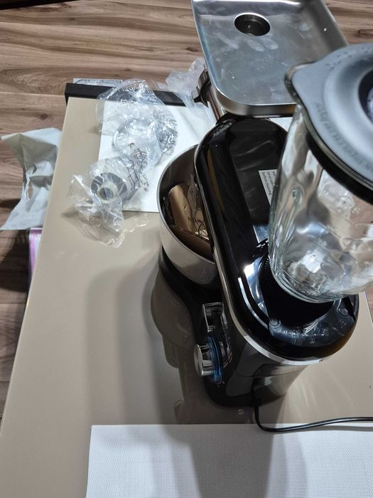 [REDUCERE - 40%]Robot bucătărie Homlee, 1800W, Mixer Bol Blender & Mașină tocat Grad B