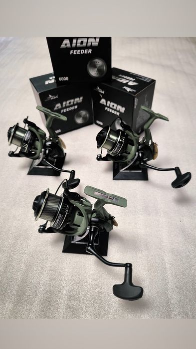 SET 3 Mulinete Feder AION EastShark 6000 model Nou 2025