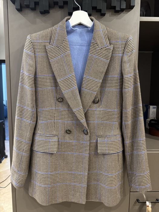 Сако с пуловер Massimo Dutti