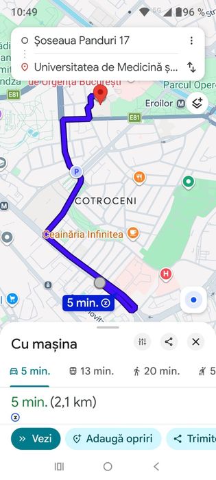 Medicina metrou 5 minute