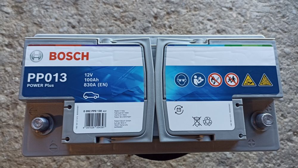 Акумулатор Бош  Power plus 100A . Нов
