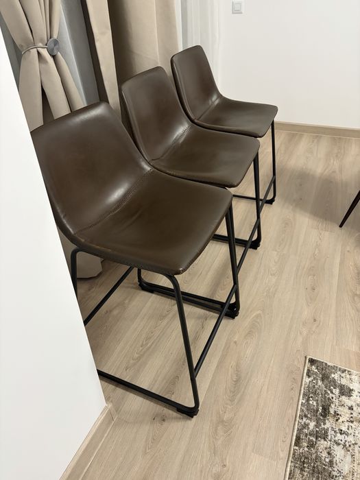 Scaune Bar Mobexpert Tafy, 3 bucati