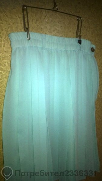 Красива Пола На Плисета Цвят - Резида