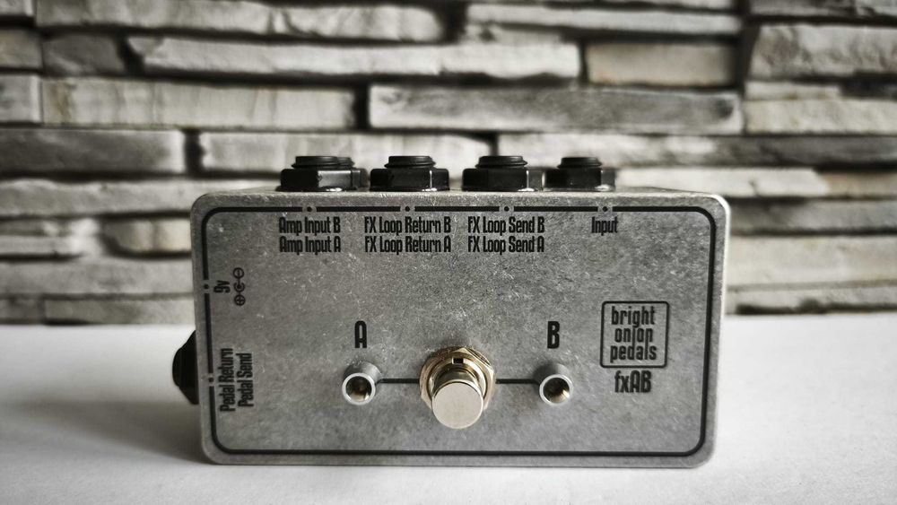 Bright Onion Pedals Limited Amp FX Loop AB Switch - Garanție