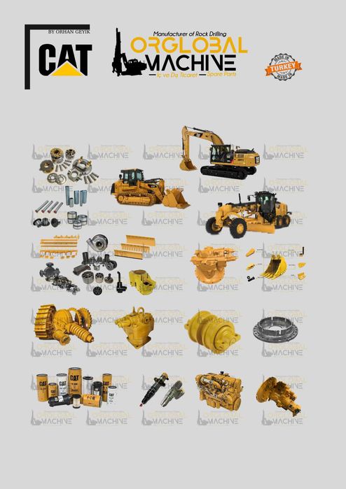 Caterpillar (CAT) - запасные части - ehtiyot qismlari