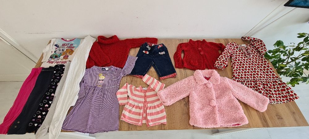 Лот 18-24 месеца момиче есен зима