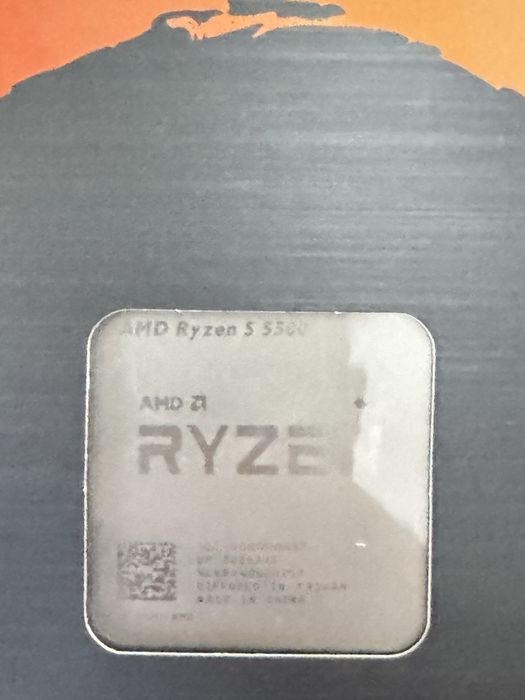Ryzen 5 5500 процесор и охладител