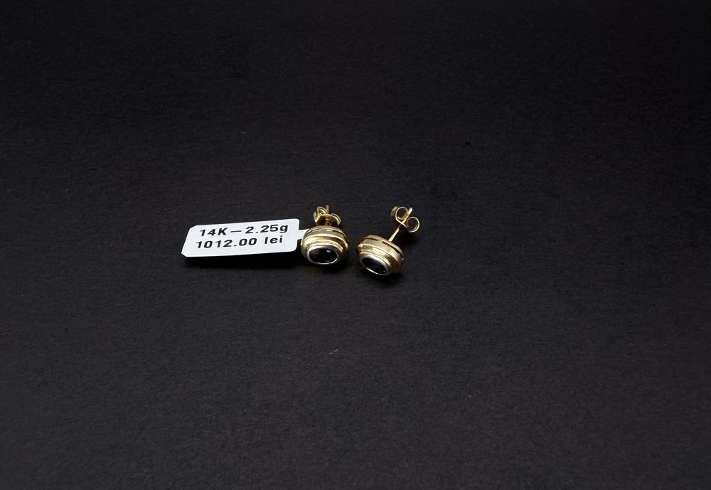Bijuteria Royal cercei din aur 14k 2.25 gr