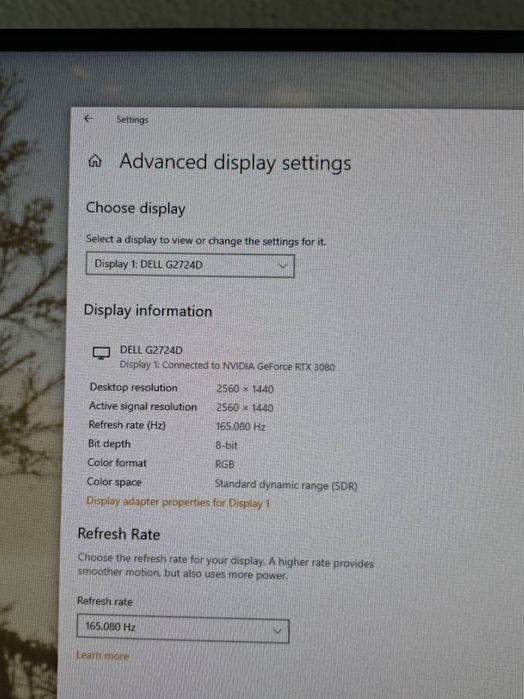 Монитор DELL G2724D гаранция