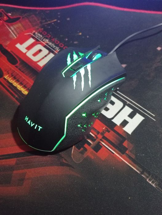 Игровая Мышь Havit MS1027 черный
