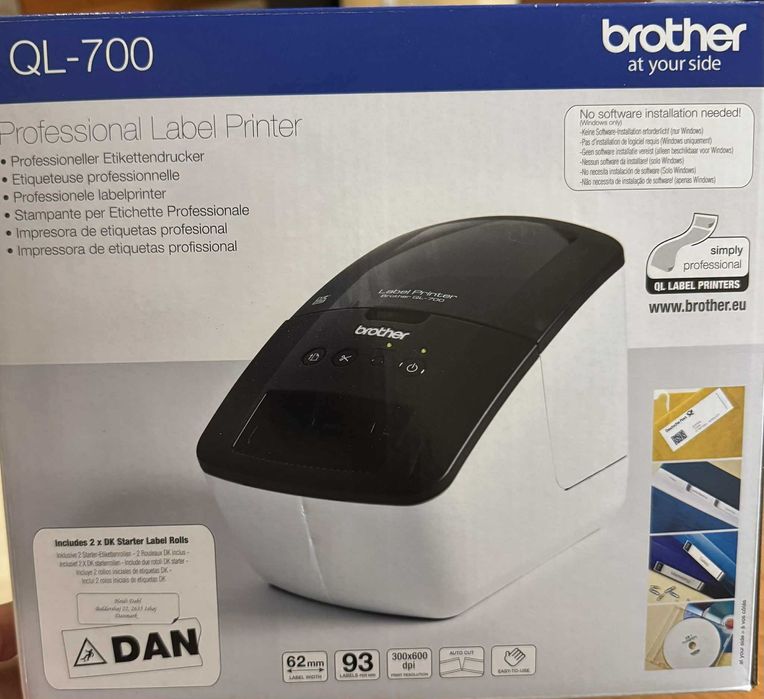 Принтер за етикети BROTHER QL - 700