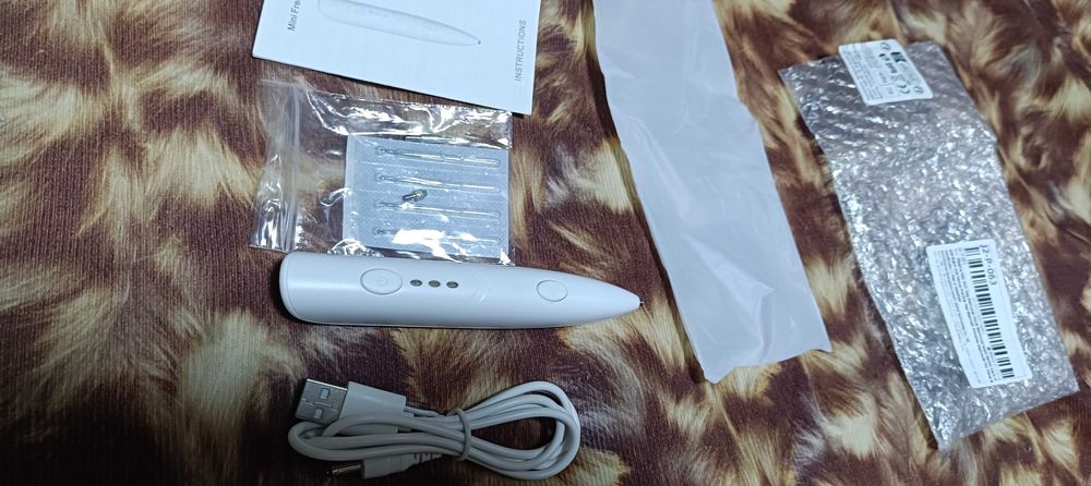 Ручка для удаления бородавок, папиллом, татуировок