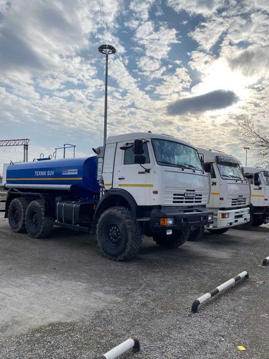 Автоцистерна водовоз КамАЗ 6x6 - 10куб