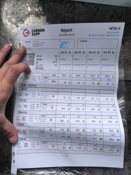 Injectoare Ford Transit 2.2