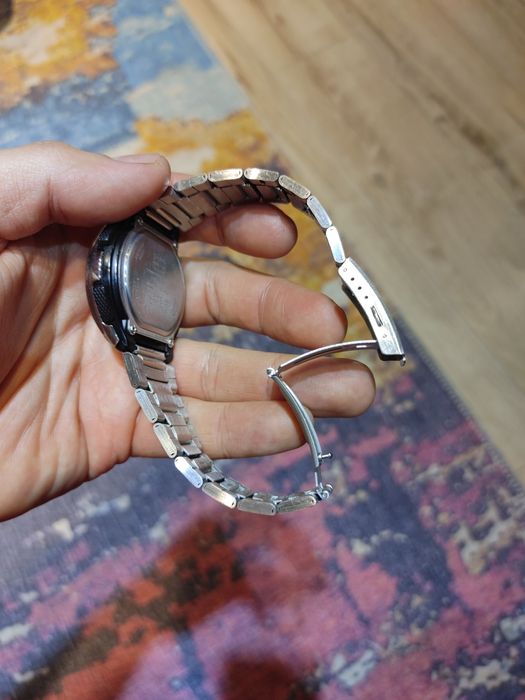 ceas Casio + curea metal