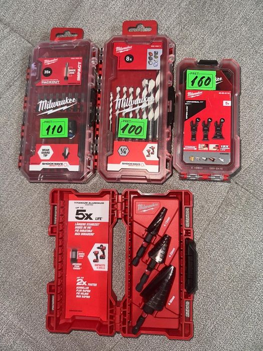 Milwauke consumabile torxi tubulare stoc limitat