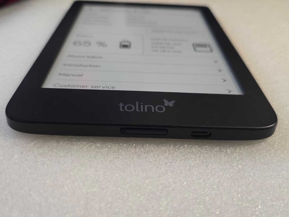 E-book Reader Tolino Shine 3, 6 inch, 8GB, Wi-Fi, Iluminare smartLight