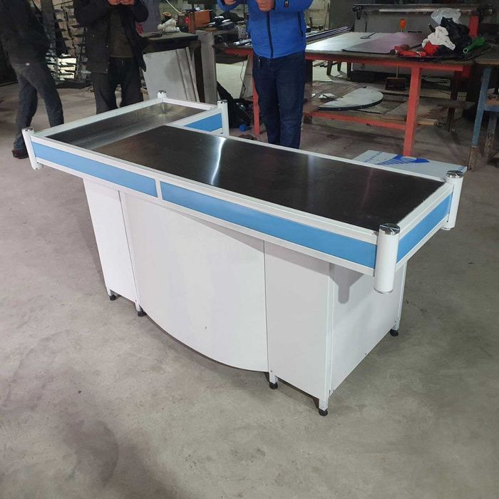 касса стол.торговые стелажи