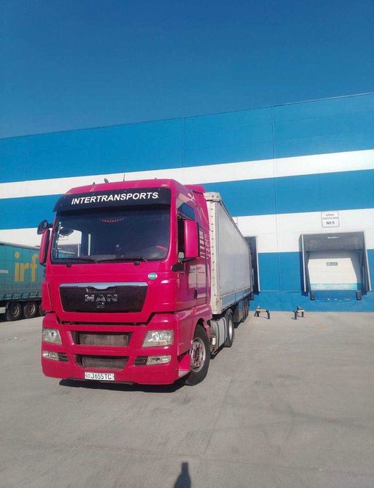Man TGX 18.440 Evro 5 standart - 2010 год. Прицеп Kassbohler 2012 год