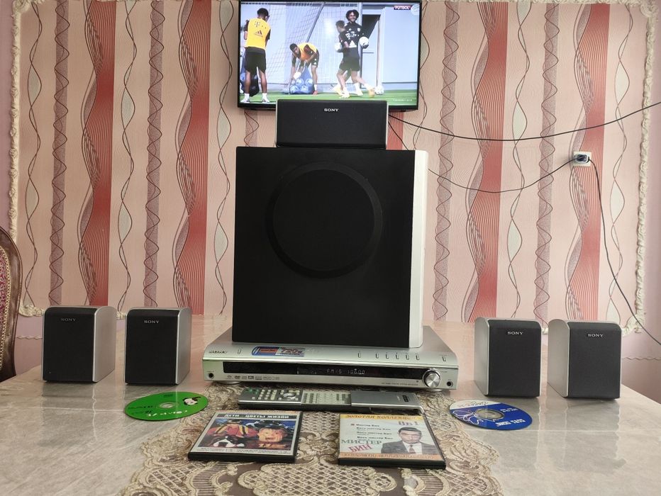 Blutusli Sony 5.1  100% ishlaydi orginal bass va ovozi