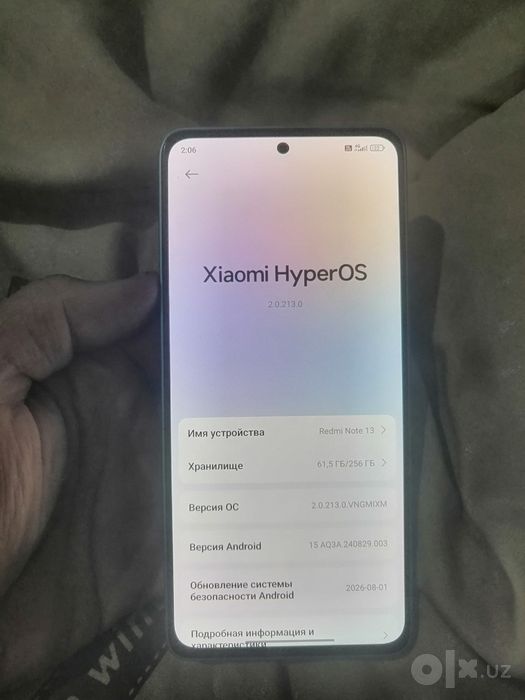 Redmi nota 13 /256 gb