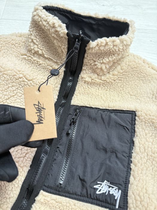 Двустранно яке Stussу Sherpa Reversible полар