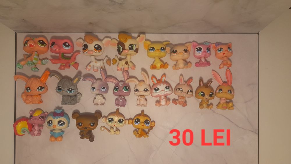 Lot set imens lps littlest pet shop hasbro