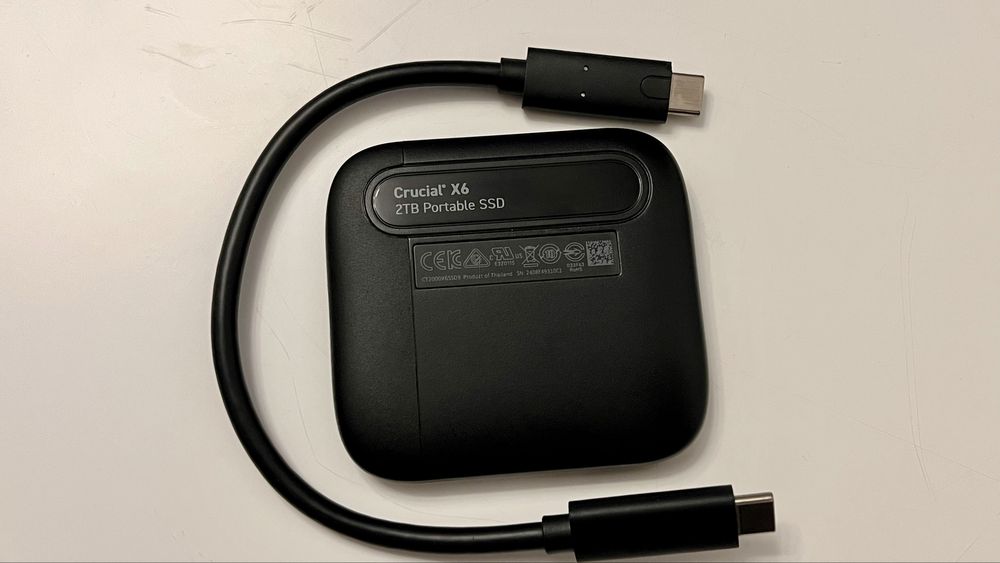 Crucial X6 Portable SSD 2TB