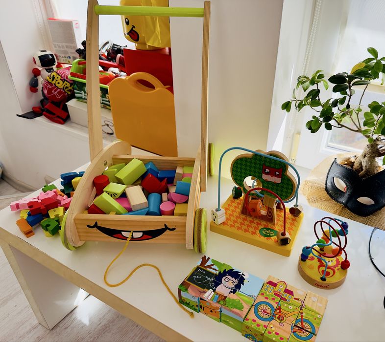 Дървени играчки/пъзел/сортер