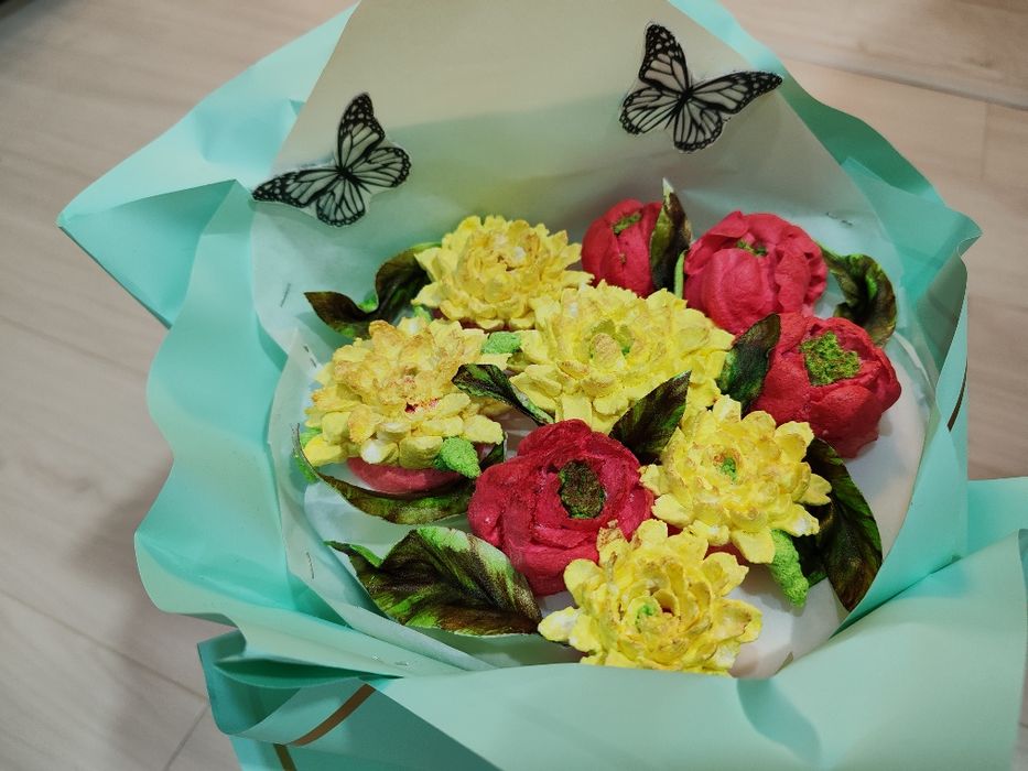 Букеты съедобные