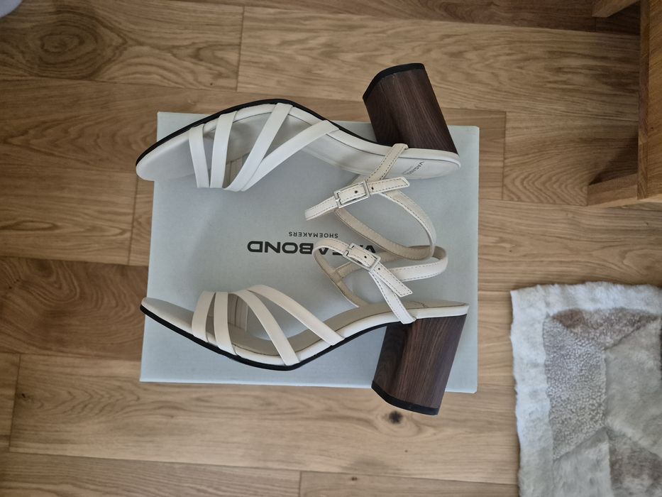 Sandale cu toc, 38 Vagabond piele naturala, noi