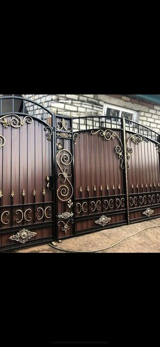 Ворота. Заборы. Калитки. Навесы.