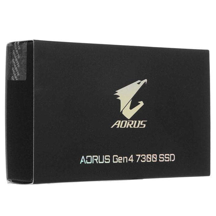 - Твердотельный накопитель SSD M.2 2TB Gigabyte AORUS Gen4 7300 NVMe