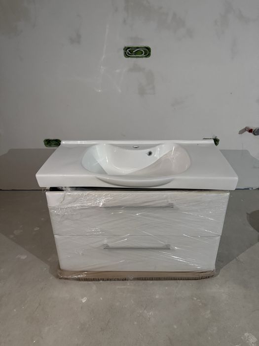 Lavoar Sera+dulap 92x47cm