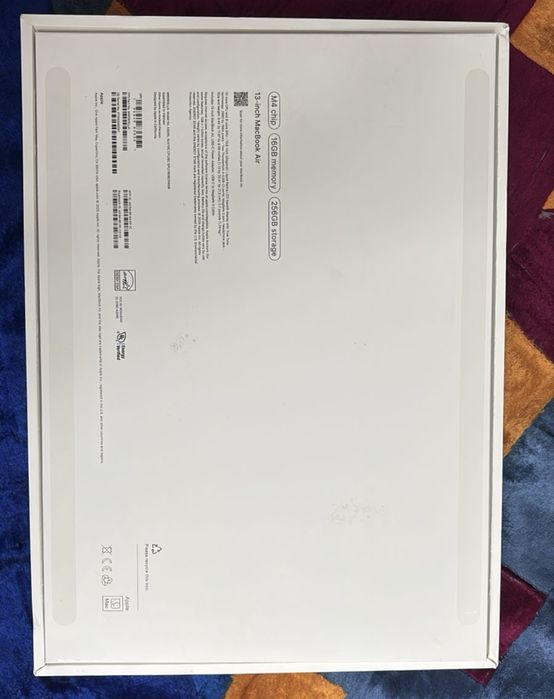 MacBook Air M4, 256GB,