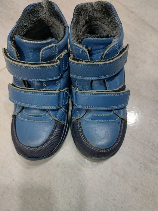 Детски ботушки естествена кожа 27 номер Ponki